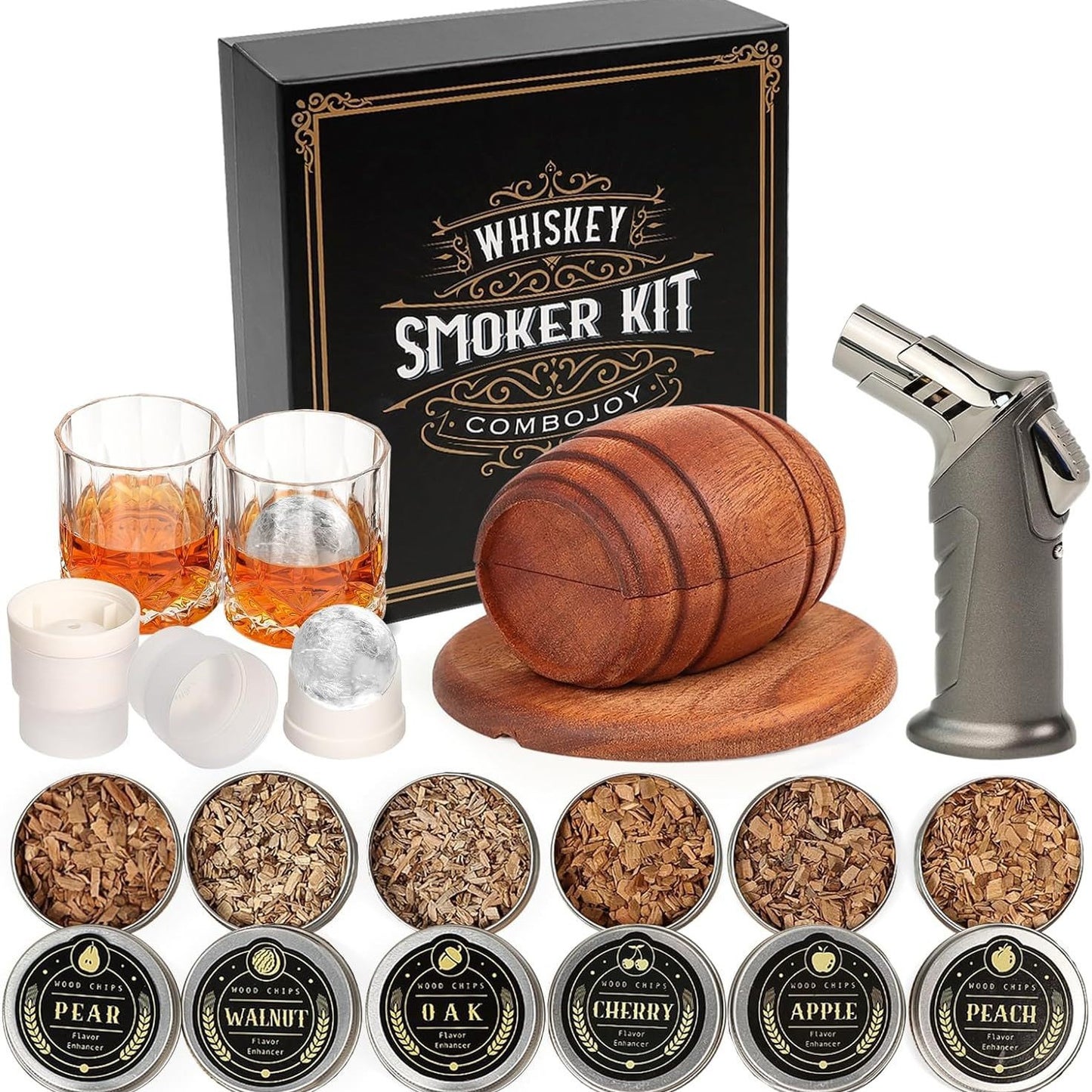 🔥 Whiskey Smoker Set - Bar-Feeling für Zuhause